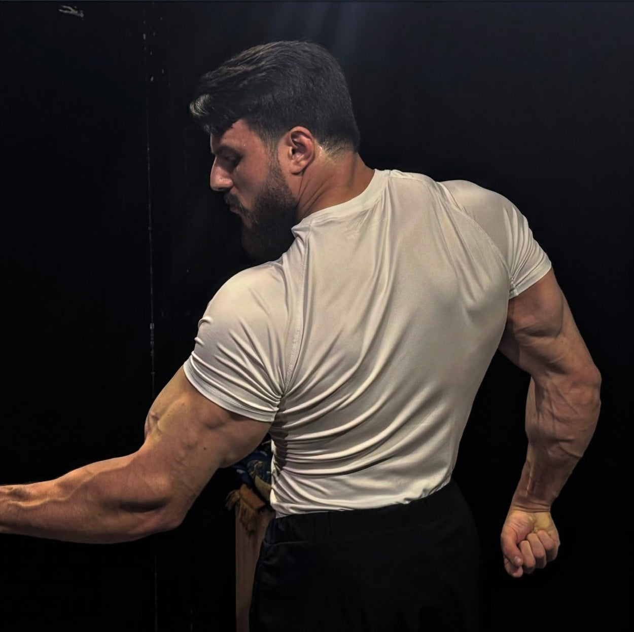 Compression T-Shirt (White) Plain