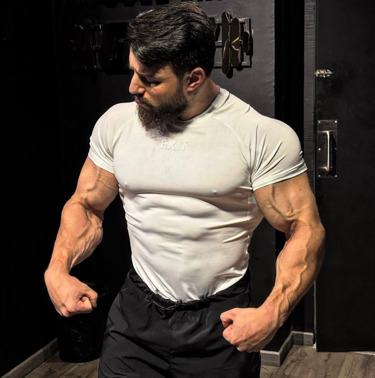 Compression T-Shirt (White) Plain